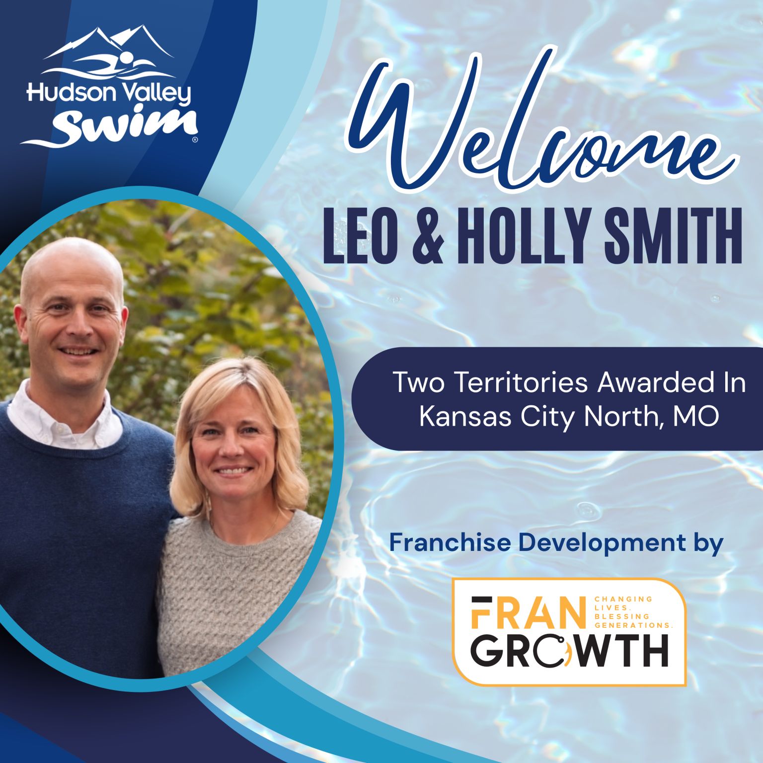 Hudson Valley Swim Awards Two New Territories in Kansas City North, MO